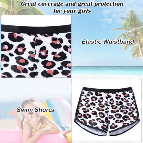 Image of TUONROAD Girls 2 Pieces Rash Guard Swimsuit Long Sleeve Tankini for 4-10 Years