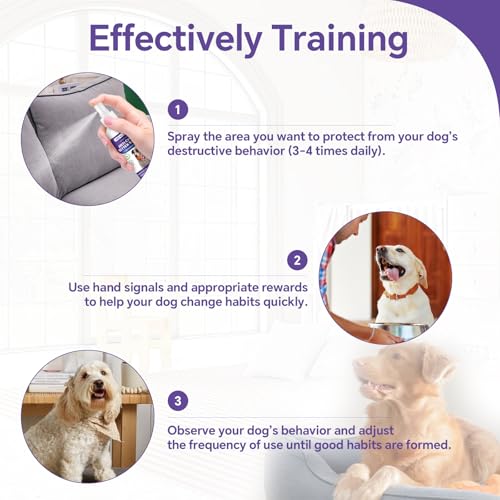Weallin Bitter Apple Spray For Dogs - 6.76 Fl Oz No Chew Spray For Dogs thumb #5