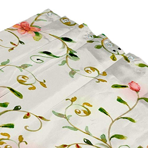 Rideau de douche en polyester CHEHONG lavable pour décoration moderne