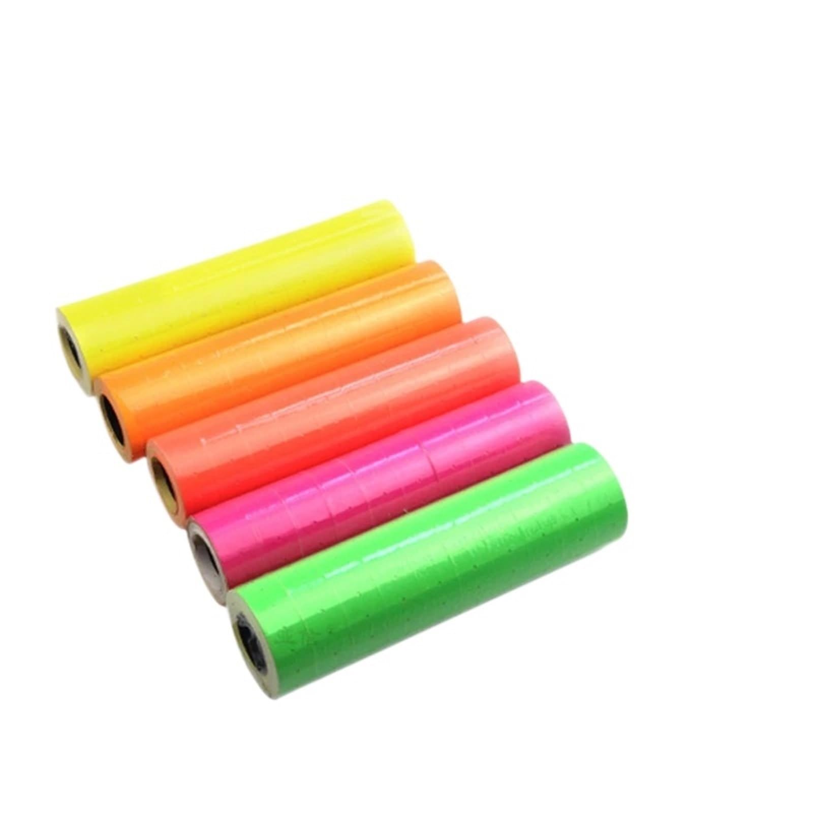 Lot de 30 rouleaux d'étiquettes de prix pour pistolet MX-5500 - 21 x 12 mm - Rouge