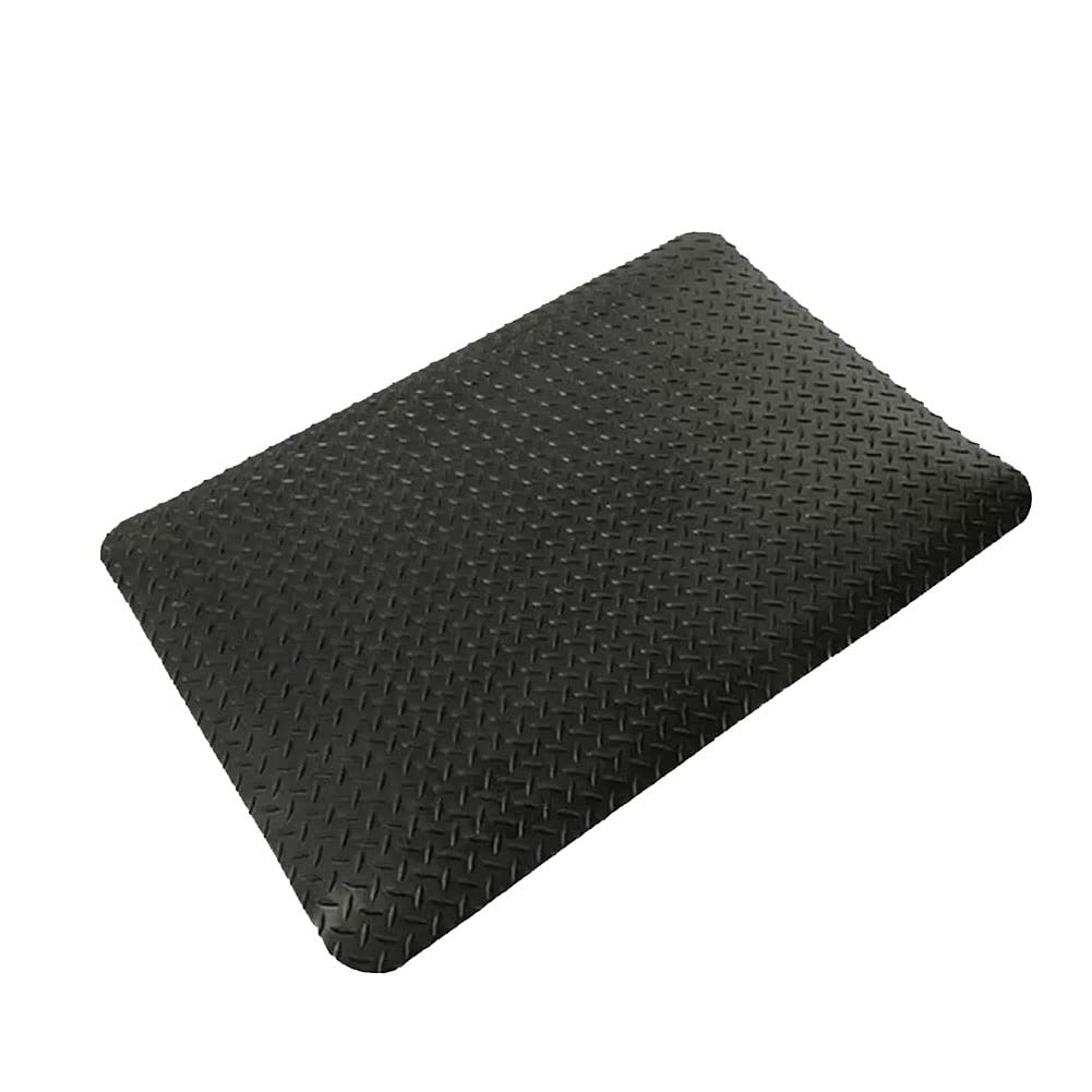 OWOHYG Industrial Anti-Fatigue Floor Mat,Conductive Mat,Soft Sponge Mat,20Mm Thick Standing Support For Leg * Back Pain,For Commercial Customizable.Black-60x80cm