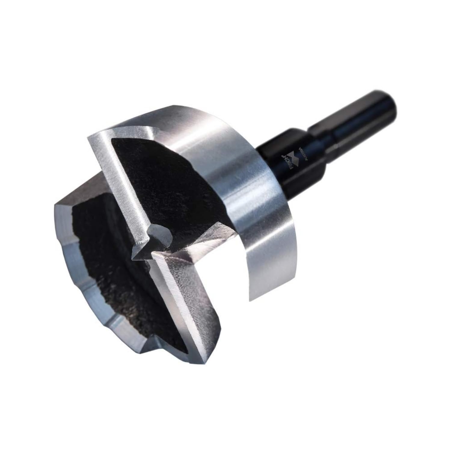 Punta Black Shark Pro Forstner Ø 40 mm, longitud 88 mm, eje 10 mm con 3 caras