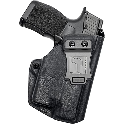 Tulster IWB Profile Kydex Holster in Right Hand fits: Sig P365XL | TLR-6 Light-Bearing Inside The Waistband Appendix Concealed Carry