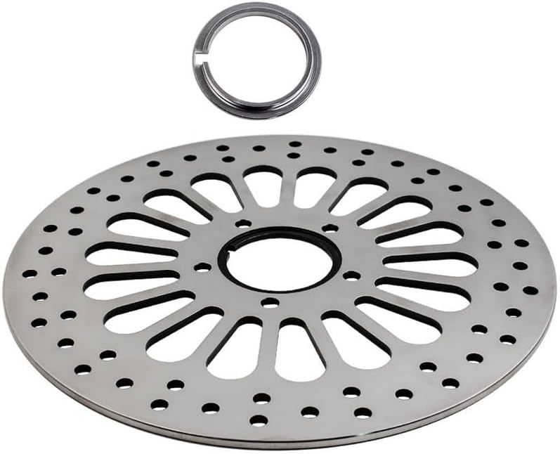 #US Replacement Part for 1x 11.5" Front Brake Rotors Disk Fits for Harley Fits for Dyna 2000 2001 2002 2003 2004 2005 brdiscpart#258630
