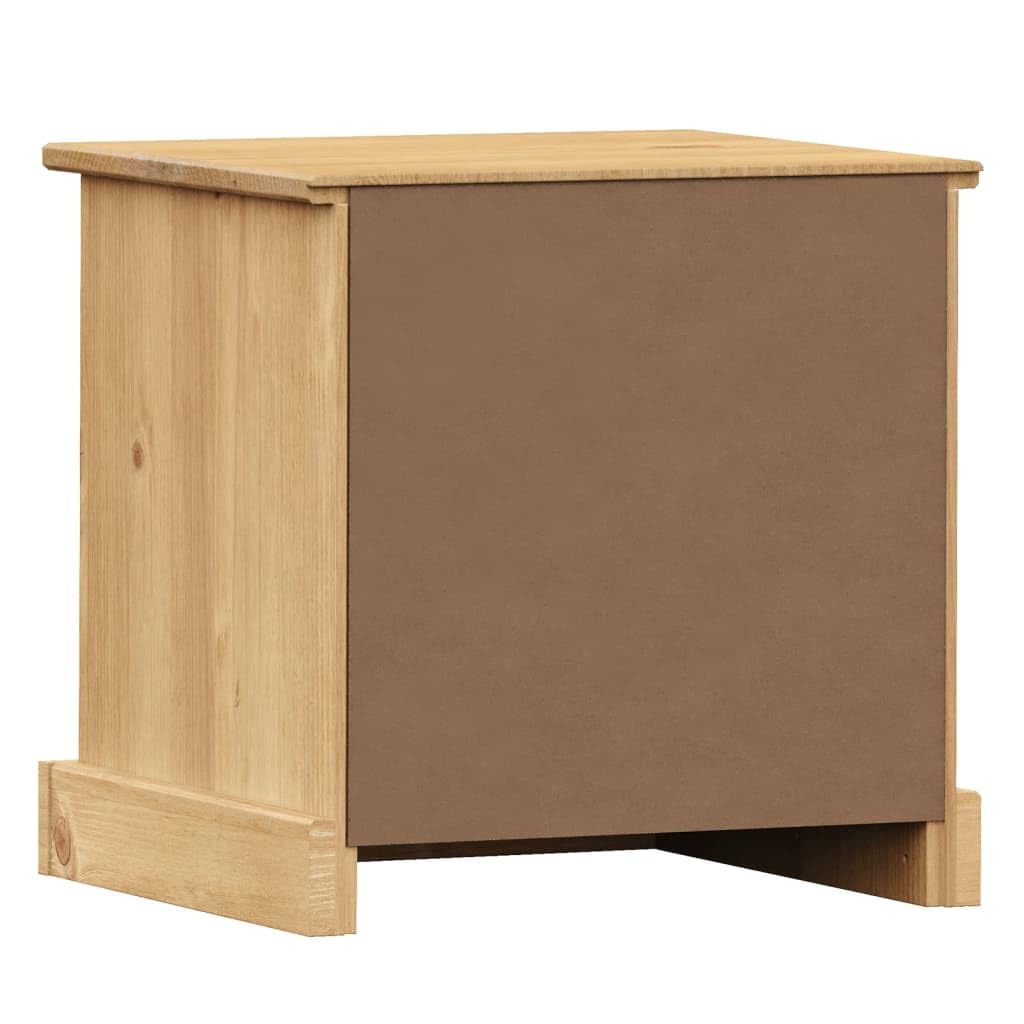 vidaXL Table de Chevet Vigo 42x35x42 cm Bois de pin Massif