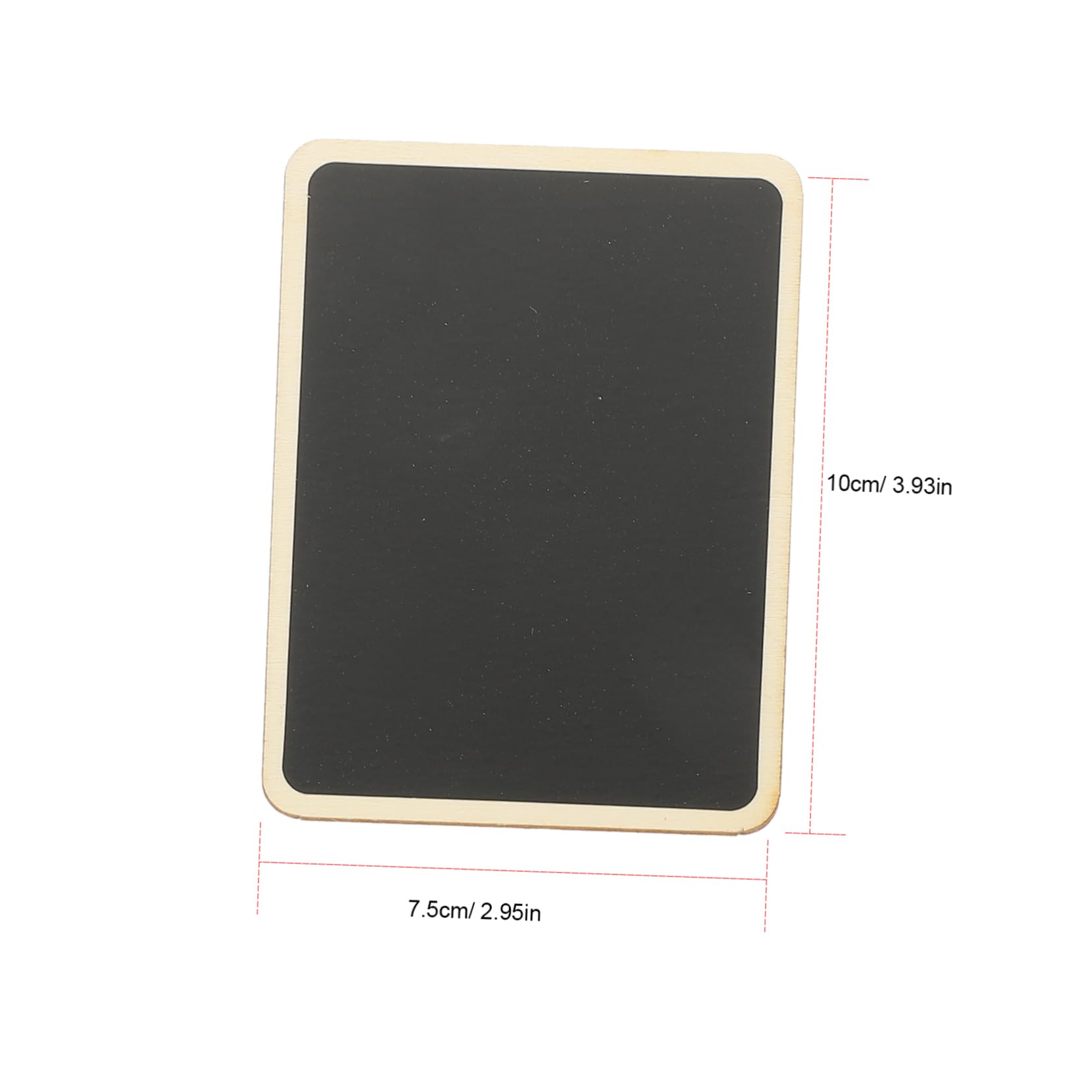 ERINGOGO Practical Message Blackboard Set 10 Small Chalkboards for Home Office Decor