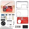 DIY FM Radio Kit L ten Praxis Set mit Digitalanzeige 50-108MHz f r Elektronikbegeisterte und Bildungsprojekte A