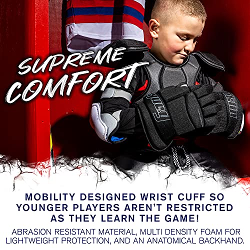 image for Franklin Sports Ice Hockey Gloves - 10