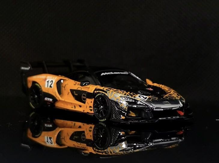Amazon.co.jp: 1/64 LCD Senna GTR セナ オレンジ : Hobbies