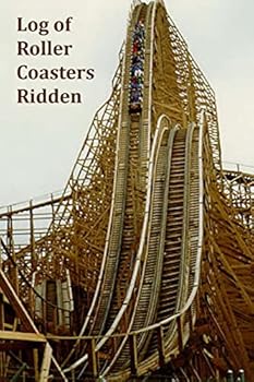Paperback Log of Roller Coasters Ridden Book