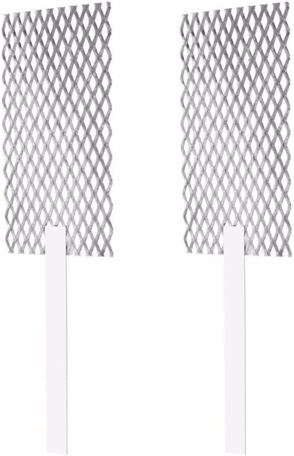 TEAMWILL 2PCS Titanium Anode Rhodium Jewelry Plating Mesh with Handle, Titanium Mesh Cathode Rhodium Palladium Jewelry Plater Tool