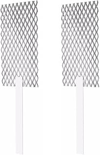 TEAMWILL 2PCS Titanium Anode Rhodium Jewelry Plating Mesh with Handle, Titanium Mesh Cathode Rhodium Palladium Jewelry Plater Tool
