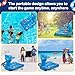 Pool Shark Cornhole and Basketball Toys for Kids,Inflatable Swimming Pool Toys for Adults Family,3 Bean Bags Toss Game 1 Pool Basketball,for Kids Adults Family for Pool Party Water Carnival,Water Toy