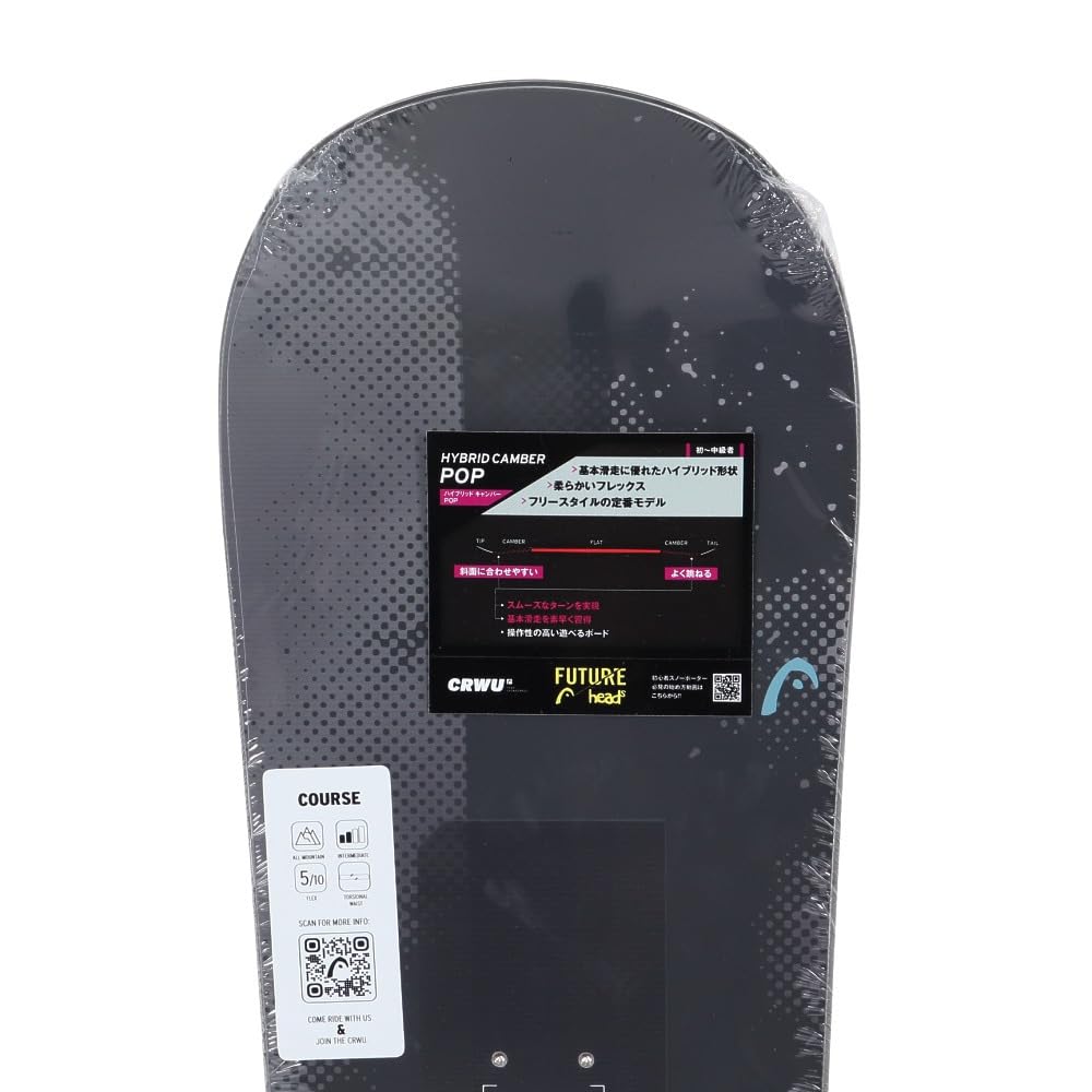 Amazon | ヘッド（HEAD） スノーボード板 26 COURSE（ブラック/155