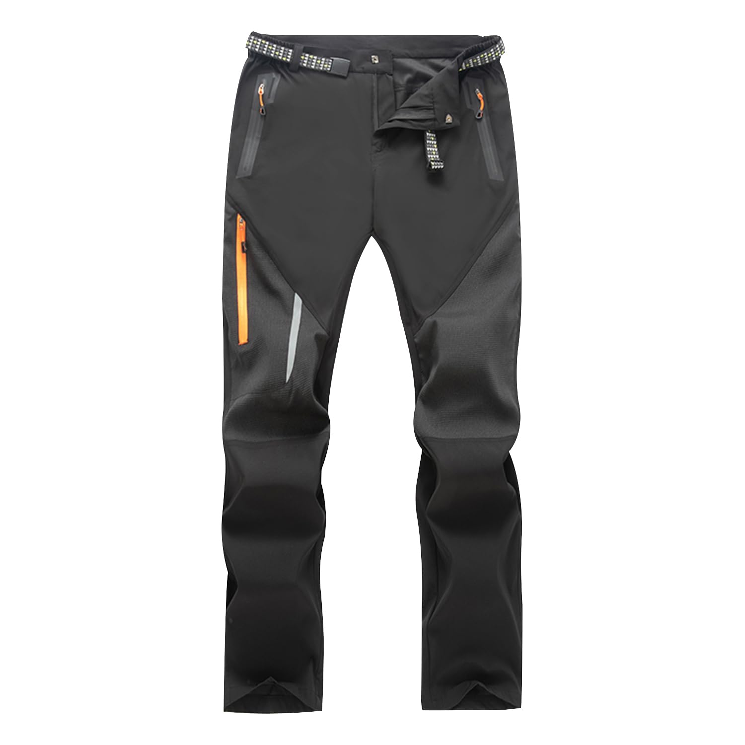 LHHMZ Pantaloni da Trekking Outdoor da Uomo Pantaloni Comodi da Passeggio Pantaloni Casual Leggeri con Tasche con Zip