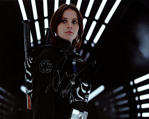 フェリシティ・ジョーンズ 証明書直筆サインフォトStar Wars ローグ・ワン フェリシティ・ジョーンズ 証明書直筆サインフォトStar Wars