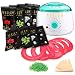 【24 in 1】Yeelen Wax Warmer Hair Removal Waxing Kit Wax Melts + 8 Hard Wax Beans (1.76oz/Pack)+ 10 Wax Applicator Sticks