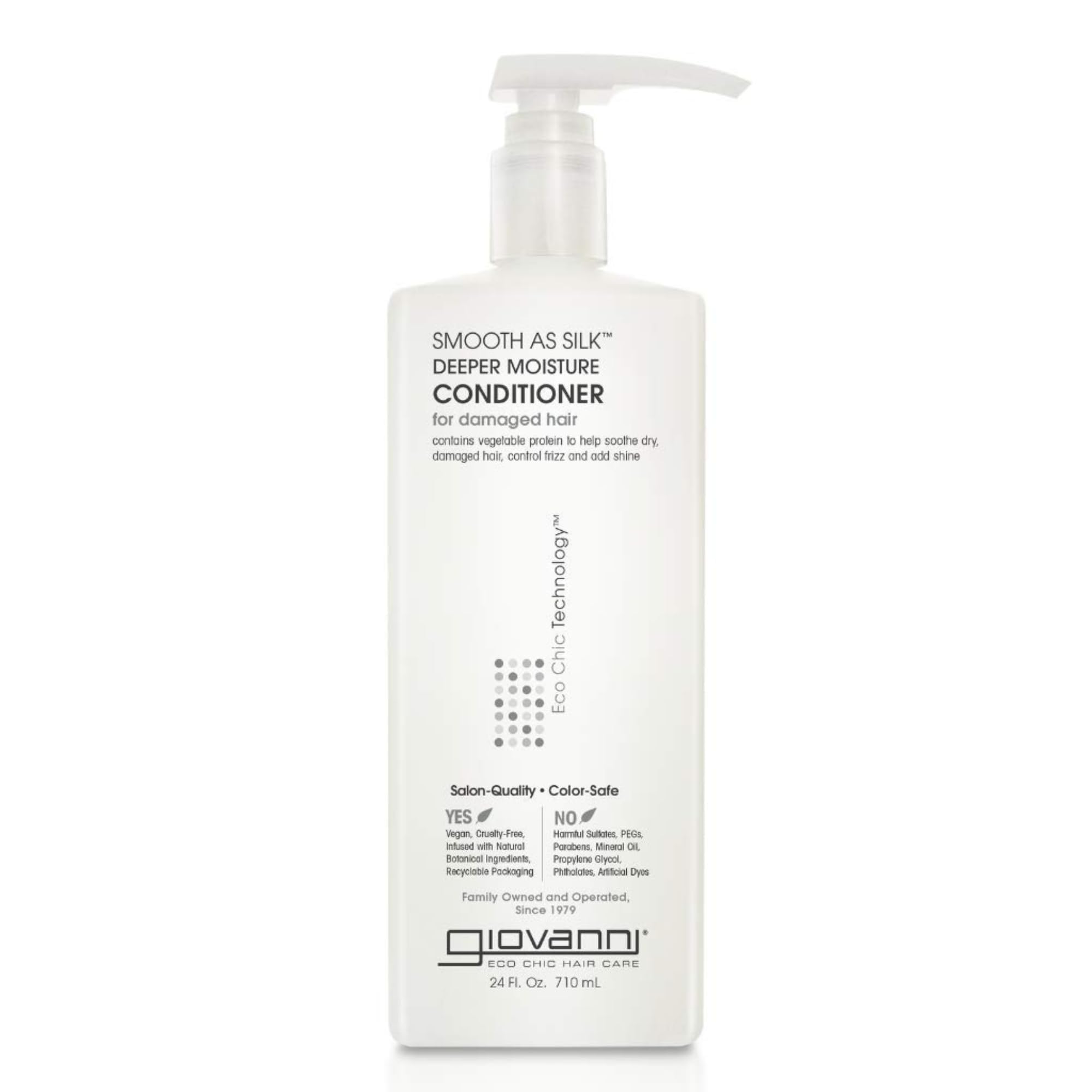 Giovanni Cosmetics Smooth As Silk Deeper Moisture Conditioner, 24 Oz