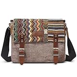 Stili di Carico Multipli Borsa da Uomo: la borsa della cartella è dotata di 1 tracolla staccabile regolabile. È molto perfetto come un borsone da viaggio, una borsa a tracolla e una borsa a tracolla. È comodo portare in giro per liberare le mani.