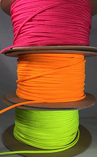 1/8" Soutache Braid Cord Gimp Trim - 40 Continuous Yards - Neon Colors Available! (Neon Pink) #TOP9