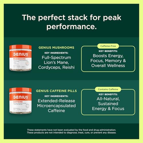 Image of Genius Electrolytes Powder Drink Mix, Orange Fizz, 30 Servings - Natural Hydration Booster & Endurance Supplement with Potassium, Magnesium & Zinc - Sugar Free & No Artificial Sweeteners or Dyes