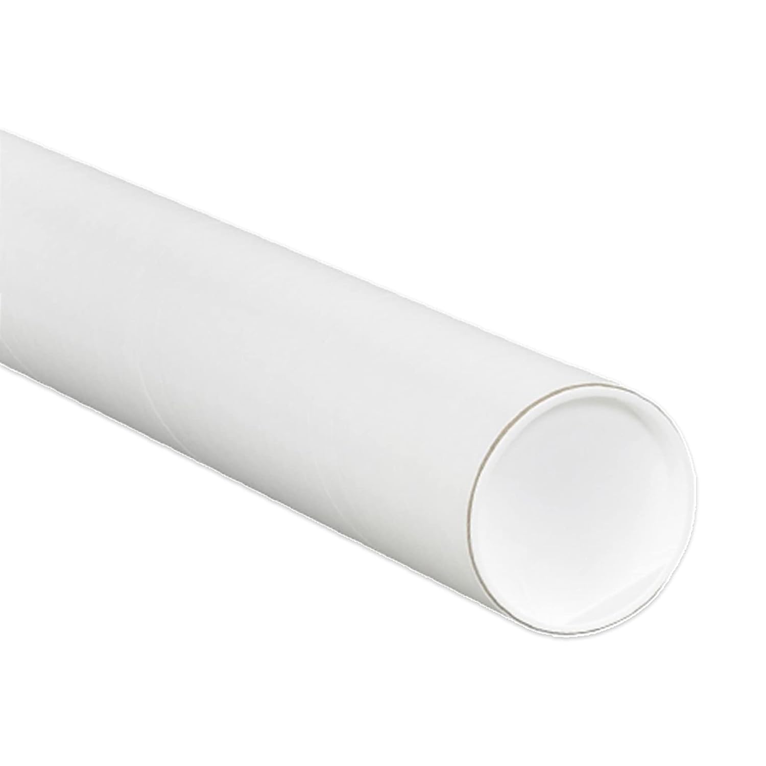 AVIDITI Shipping Tubes 3"L x 24"W, 24-Pack | Cardboard Mailing Tube for Packing, Shipping and Mailing 324 White
