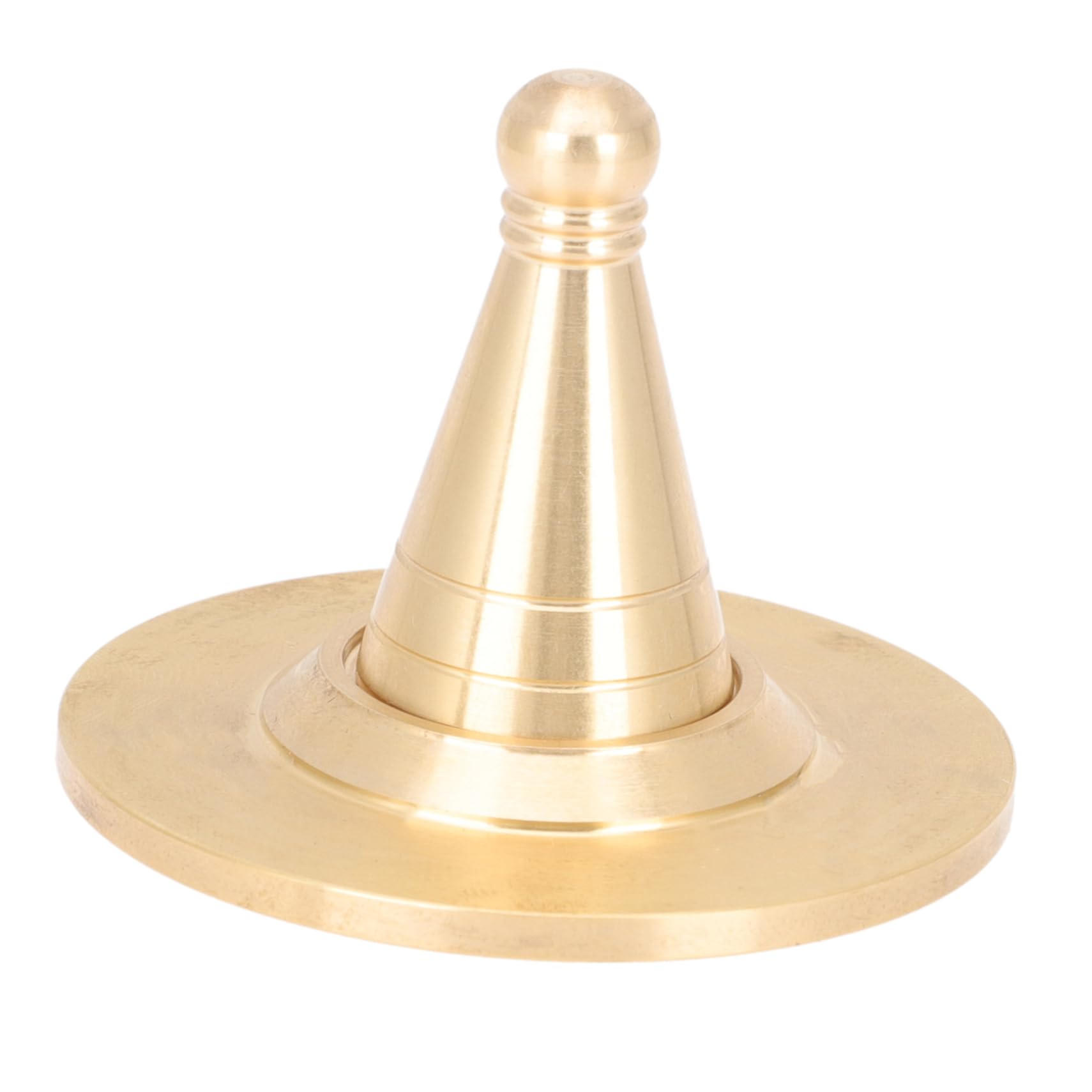TOPBATHY 2sets Incense Mold DIY Cone Incense Shaping Mold for Tea Supplies for Craft Shop Temple Use, Goldenx2pcs, 5x5cmx2pcs