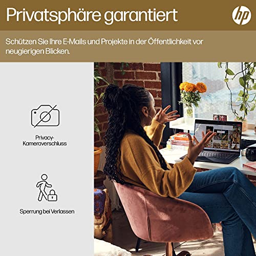 HP Envy x360 2-in-1 Laptop | 15,6" FHD OLED-Touchscreen | AMD Ryzen 7 7730U | 16 GB DDR4 RAM | 1 TB SSD | AMD Radeon Grafik | Windows 11 Home | QWERTZ | Schwarz – Bild 6