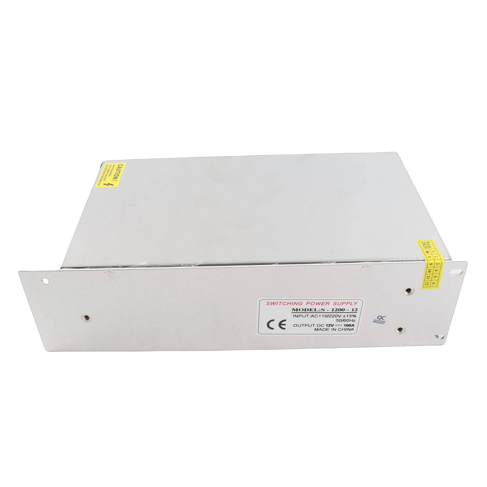 Yctze Stromwandler 100 A 1200 W AC/DC-Transformator mit Funktionen für LED-Leuchten und 3D-Drucker