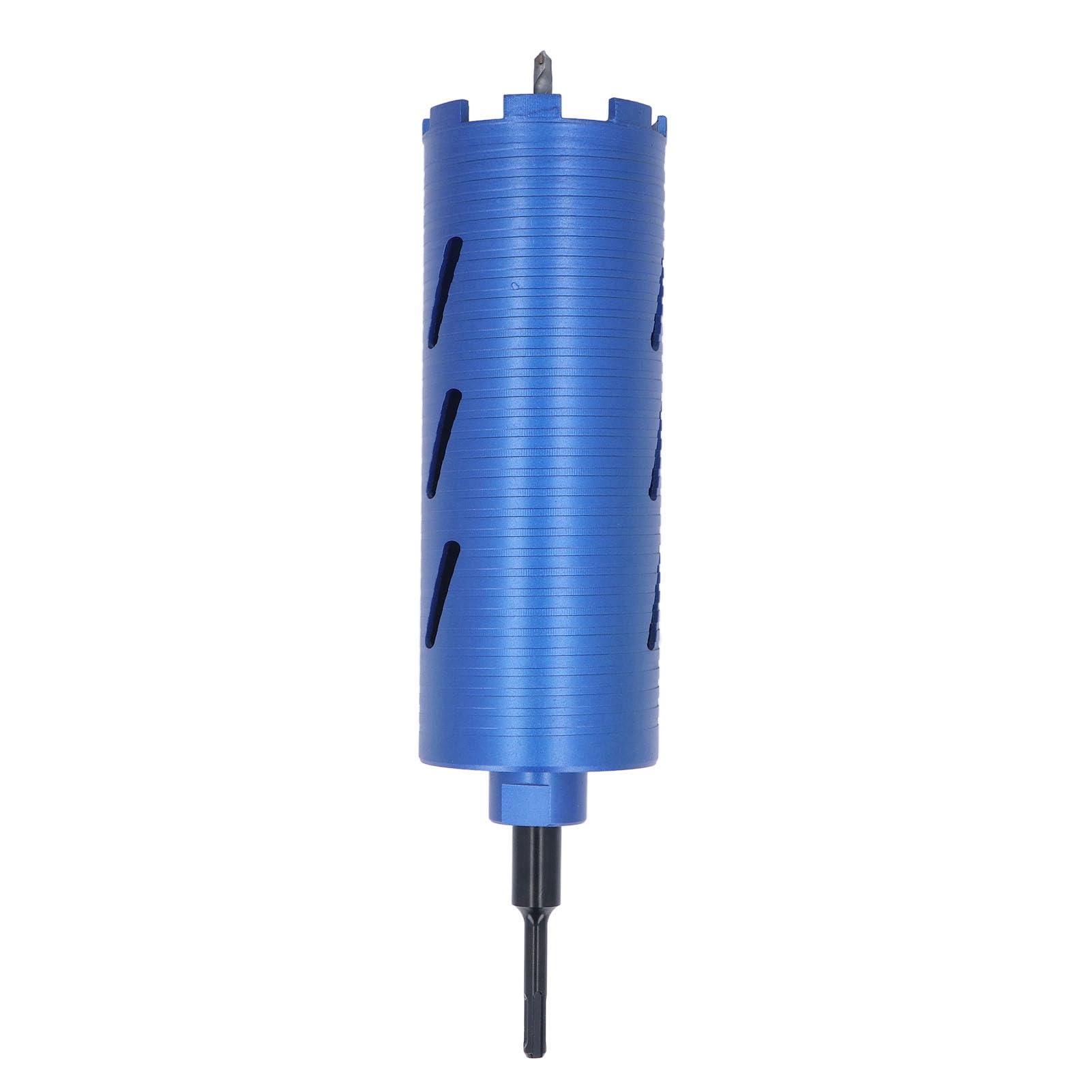 Broca de Perforación de Diamante de 4 Pulgadas Broca de Núcleo de Diamante de Acero de Aleación 102 Mm Perforación en Seco Húmedo con Taladro de Posicionamiento para Pared de Concreto Tubería