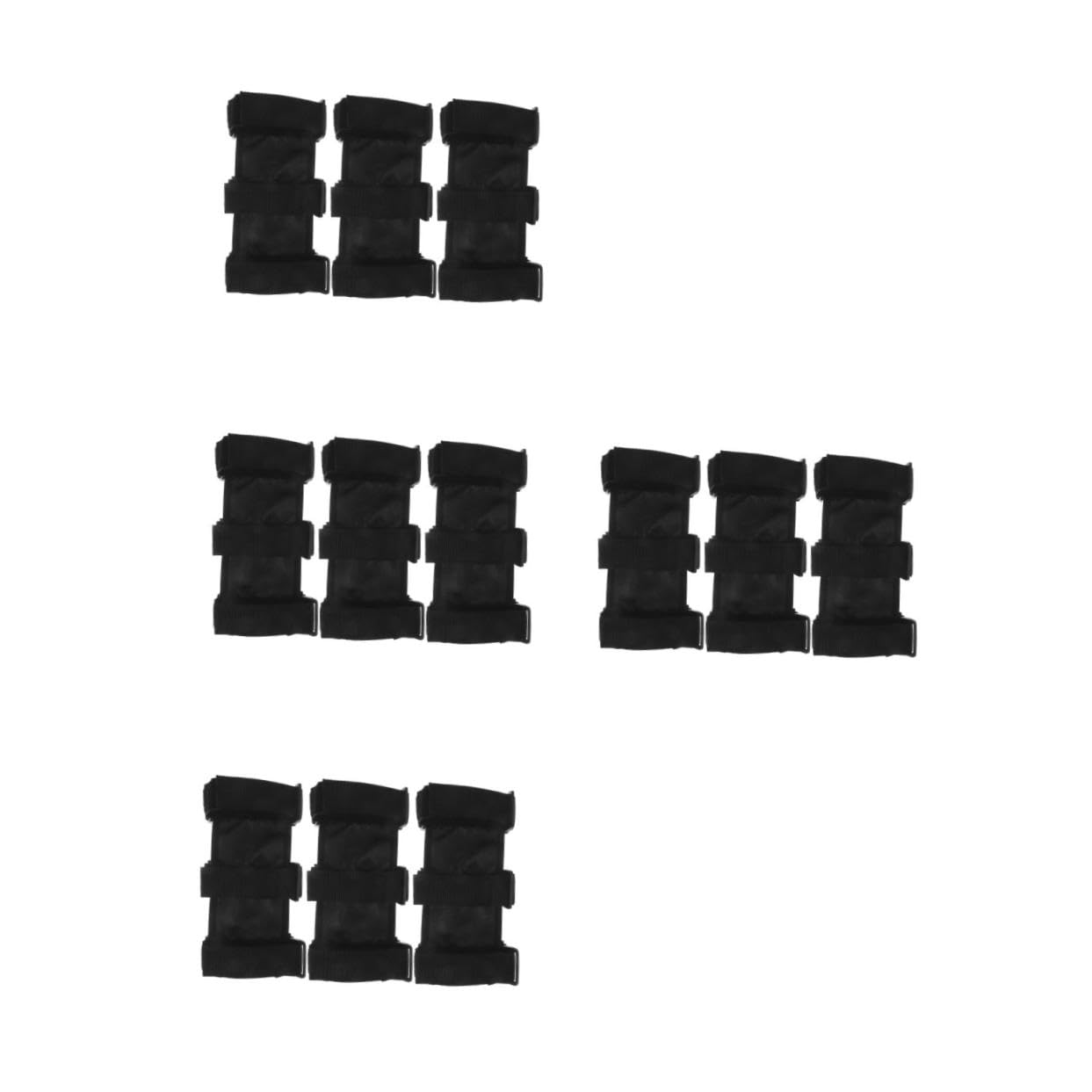 ABOOFAN 12 Pezzi Supporto Regolabile Per Estintore Cinghia Di Fissaggio Per Estintore Supporto Per Fascia Di Fissaggio Del Bagagliaio Del Veicolo