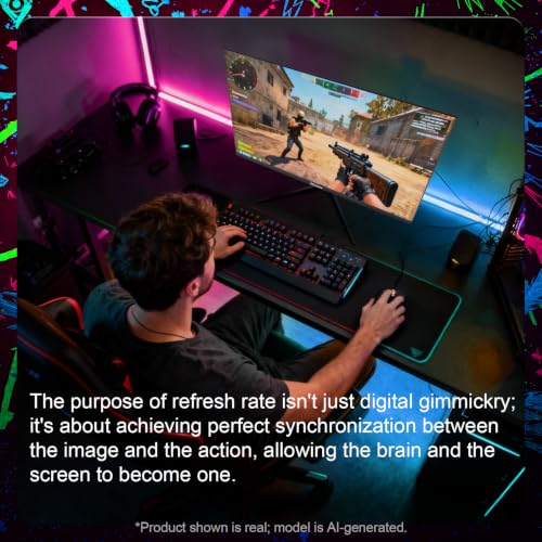Image of 27inch Gaming Computer Monitor,2K(QHD 2560x1440) 300Hz Monitor, Fast IPS 1ms Response Time, FreeSync&G-Sync, Anti-Blue Light, Ultra Slim, 100% sRGB, DP*2 & HDMI*2 Ports VESA Mount(G27X Ultra)