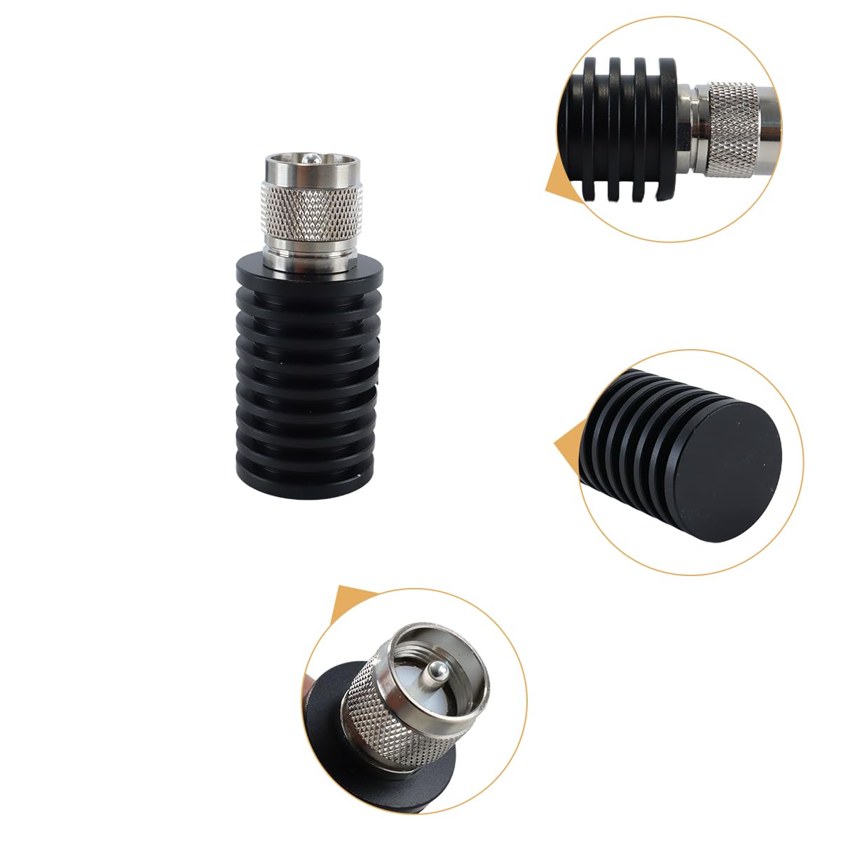 Connecteur UHF Mâle PL259 25 W, Charge Fictive, CC Vers 1 GHz, 50 Ohms