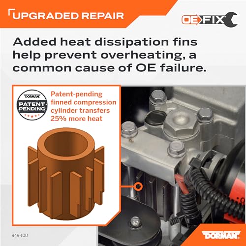 Dorman 949-100 Patented Air Suspension Compressor Compatible with Select Cadillac/Chevrolet/GMC Models (OE FIX) by Dorman - Image 2