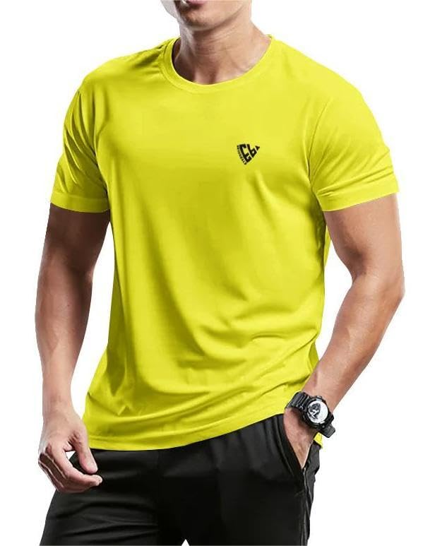 Image of Noble Monk Men's Regular Fit T Shirt |Half Sleeves |Round Neck | Casual T-Shirt for Me