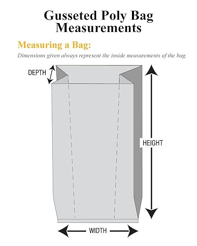Miniatura 2 de Seleccione un tamaño Partners Brand bolsas de poliéster lisas, Transparente, 1000