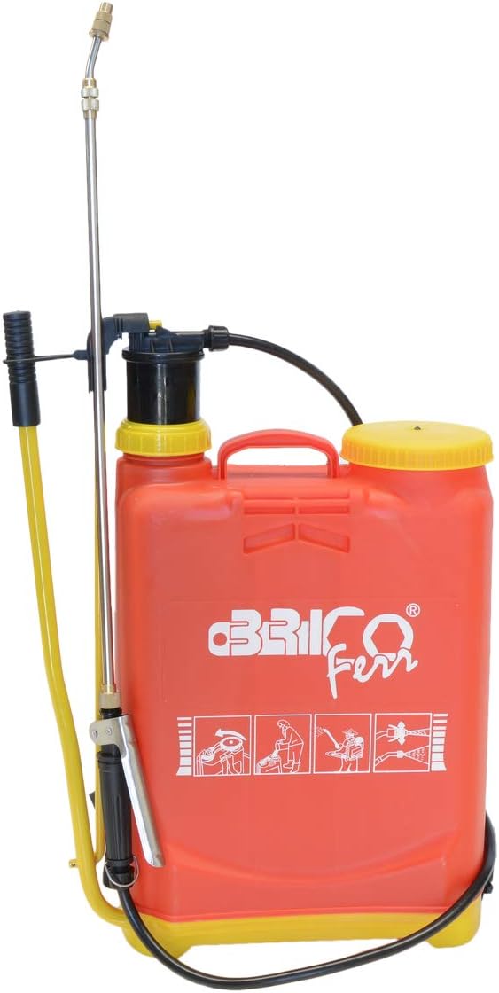 Bricoferr BF8516 - Spray Backpack with Extendible Tube, Anti-Corrosion