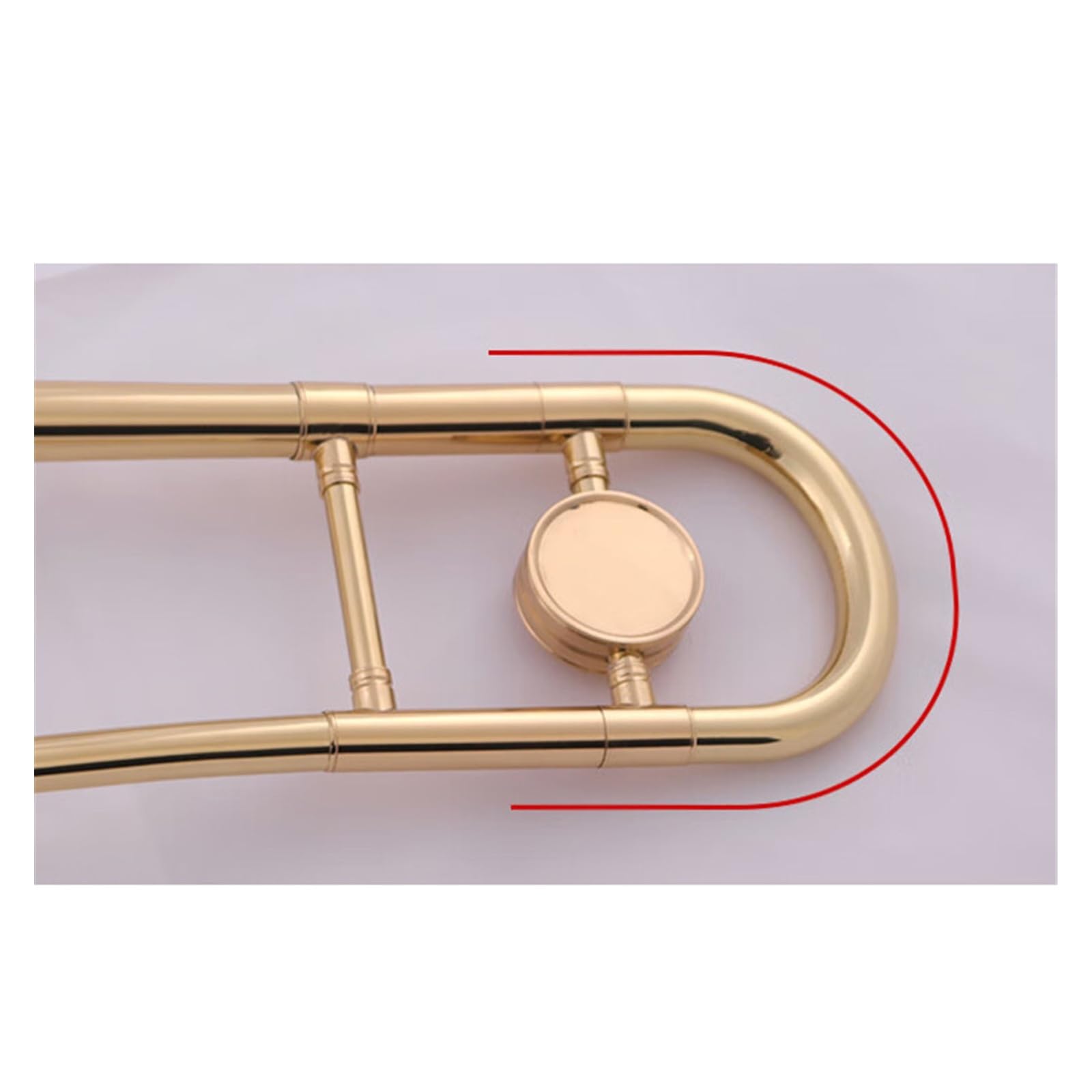 Puzon Początkujący Profesjonalny Puzon Instrument B dur