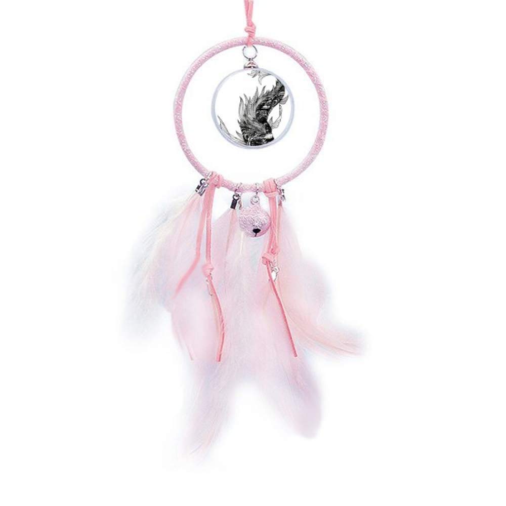 Atrapasueños con campana pequeña para decoración de dormitorio clásico