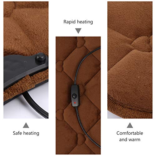 BESPORTBLE Almofada Aquecida Do Assento Do Carro Assento AutomÃ¡tico ElÃ©trico Almofada Quente Cadei