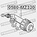 Slave Clutch Cylinder Febest 0580-MZ320 Oem BP4S-41-920D