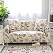 HOTNIU 1-Piece Stretch Sofa Couch Covers - Spandex Printed Loveseat Couch Slipcover - Arm Chair Furniture Cover/Protector with One Free Pillowcase (Loveseat 53" - 67", Pattern #10)