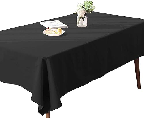 Miniatura 6 de Tektrum mantel rectangular de poliéster, 54 84 pulgadas. Tela gruesa, resistente y duradera