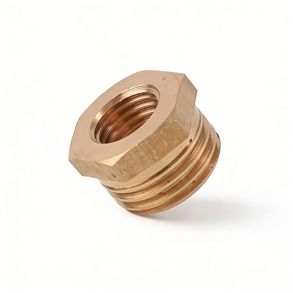 M4 M5 M6 M8 M10 M12 M14 M20 1/8" 1/4" 3/8" 1/2" 3/4" 1" BSP Boccola in ottone maschio-femmina P