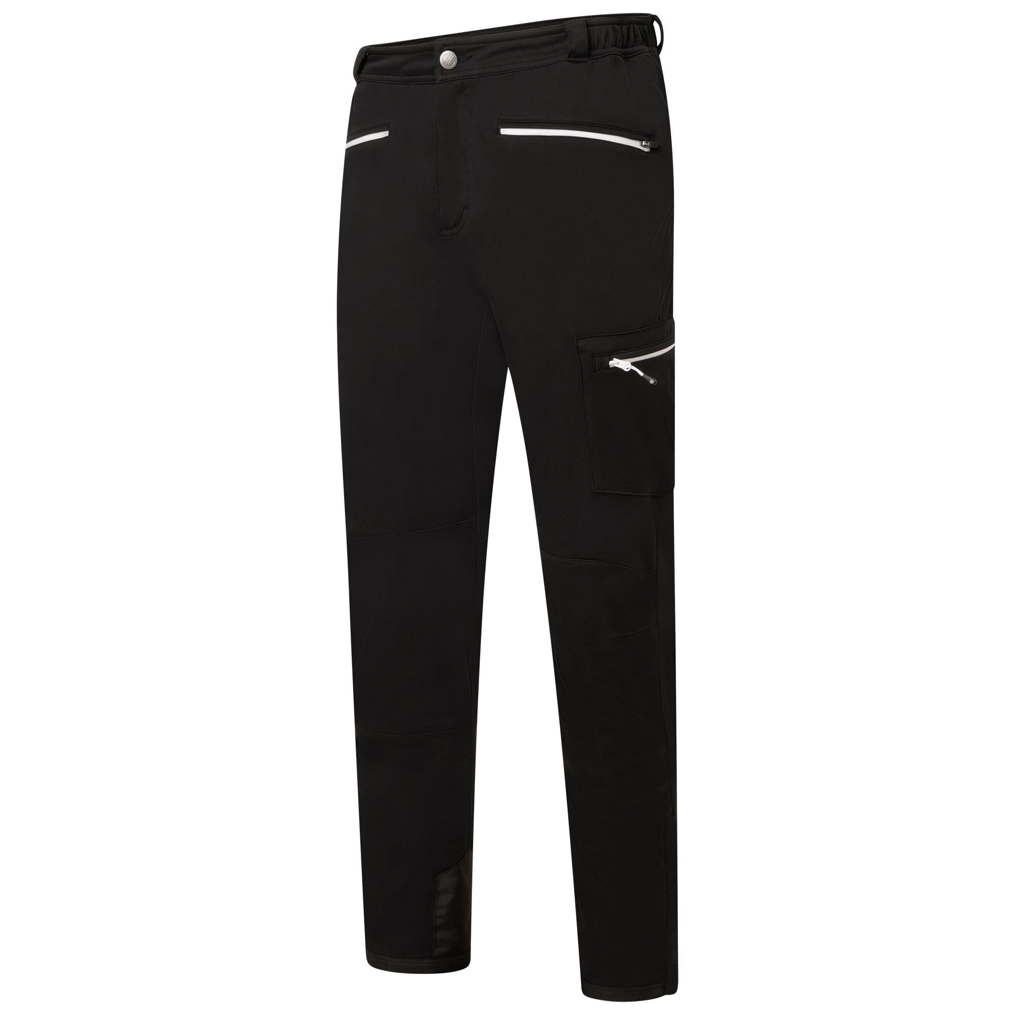 Dare 2b Appended II Ilus Hybrid Trouser with D-Lab Softshell To The Front And Core Stretch To The Back Trouser Trousers - Black, 36"