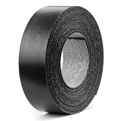 cyclingcolors 1x Cantonera Canto Termoadhesiva Melamina 21 mm x 5 m grosor 0,50 mm Moldura Fácil de Aplicar para Madera Estanterías Bricolaje Paneles Muebles, Negro