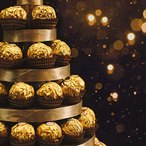 Ferrero Rocher Fine Hazelnut Chocolates, 48 Count Chocolate Gift Box, 21.2 Oz (48 Count)