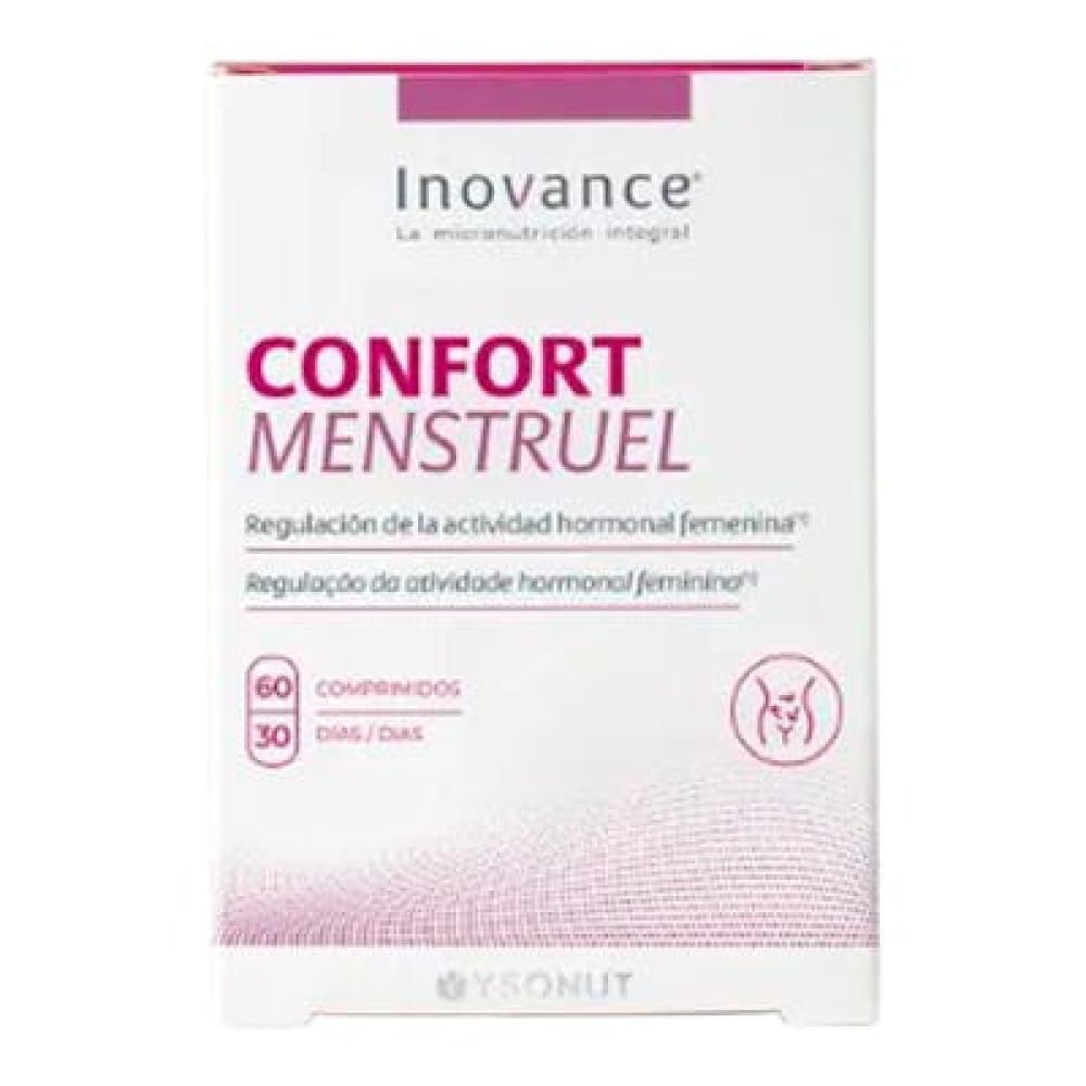 MENSTRUELLER KOMFORT 60 COMP. - Nahrungsergänzungsmittel in Tablettenform, geeignet für diejenigen, die nachhaltig auf ihr Wohlbefinden einwirken möchten, Box mit 60 Tabletten und für privilegierte