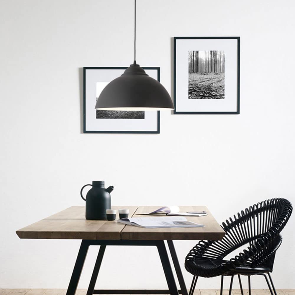 Landelijke Vintage Kroonluchters Kleur Industriële Hanglamp E27 Enkele Kop Kroonluchter Nordic Plafond Hanglamp Macaron Kleur Lampenkap Voor Restaurant Bar Koffie Eetkamer DADYA