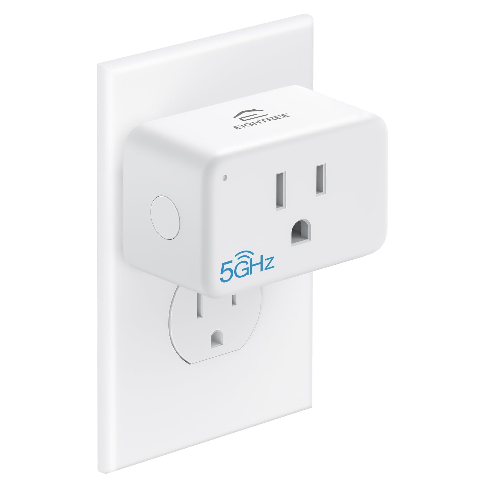 EIGHTREE Mini Smart Plug - Smart Plugs That Work with Alexa Google Home SmartThings Energy Monitor Remote Control